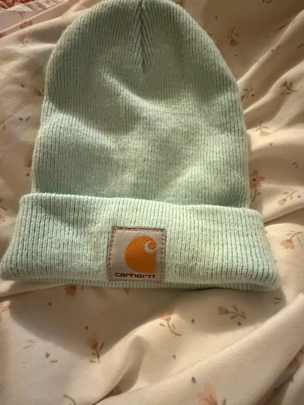 L.L. Bean infant to Toddlers' Bright Pink Fleece Mittens and Hat Set